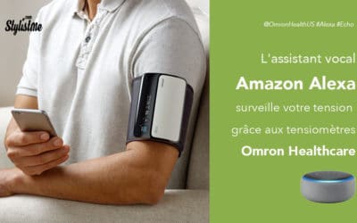 Omron tensiomètre connecté à Alexa pour suivre votre tension avis prix
