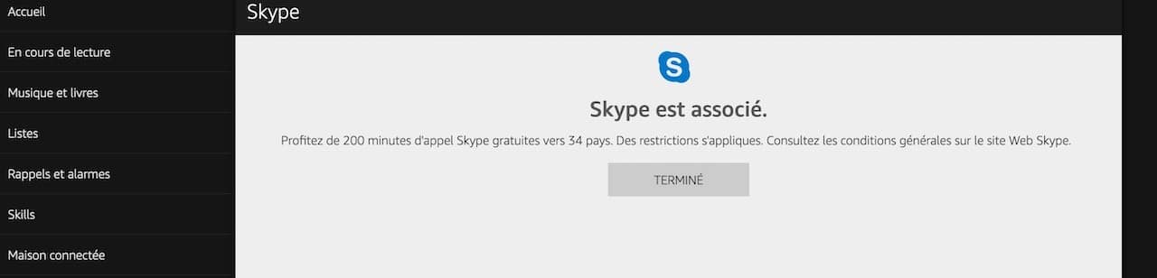 Skype amazon echo Alexa