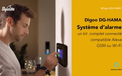 Digoo prix avis test du système d’alarme compatible Alexa Amazon Echo