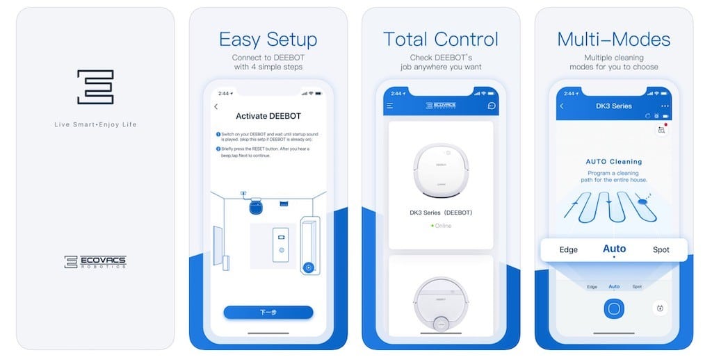 Ecovacs Deebot Ozmo 960 prix avis test app ecovacs home