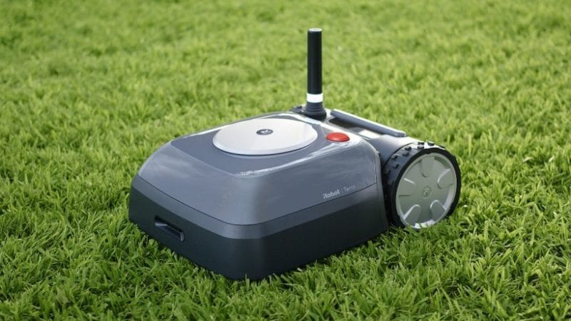 irobot terra prix avis test robot tondeuse design