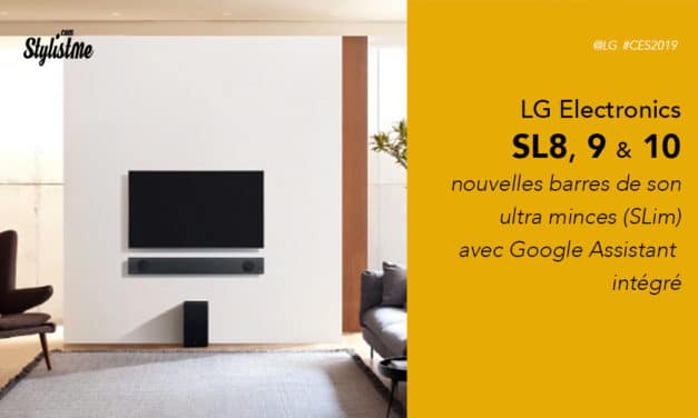 LG SL8 SL9 SL10 avis test prix barres de son Google Assistant intégré