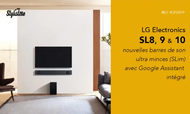 LG SL8 SL9 SL10 avis test prix barres de son Google Assistant intégré