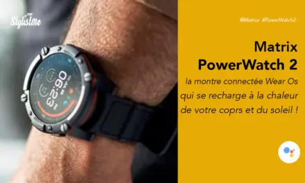 Matrix PowerWatch 2 prix avis test la montre connectée autonome