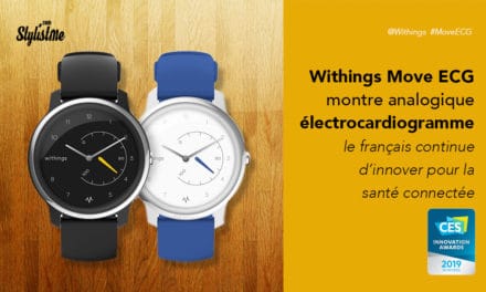 Move ECG Withings prix avis test montre avec électrocardiogramme