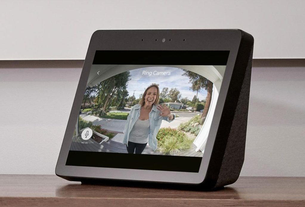 Ring Door View Cam prix avis test amazon echo spot show