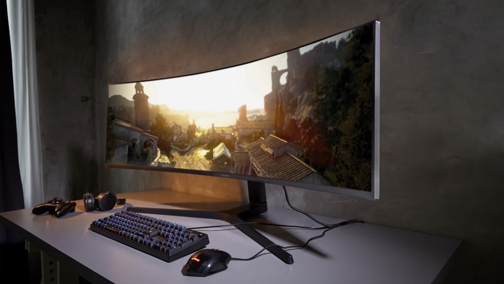 Samsung CRG9 avis test prix 49 pouces incurvé QHD résolution