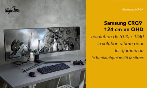Samsung CRG9 avis test prix écran 49 pouces incurvé en QHD