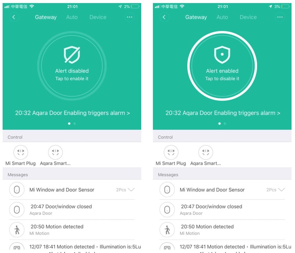 Système d'alarme HomeKit pas cher Aqara Mi Home de Xiaomi 4