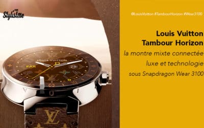 Tambour Horizon Louis Vuitton prix avis test avec Snapdragon Wear 3100