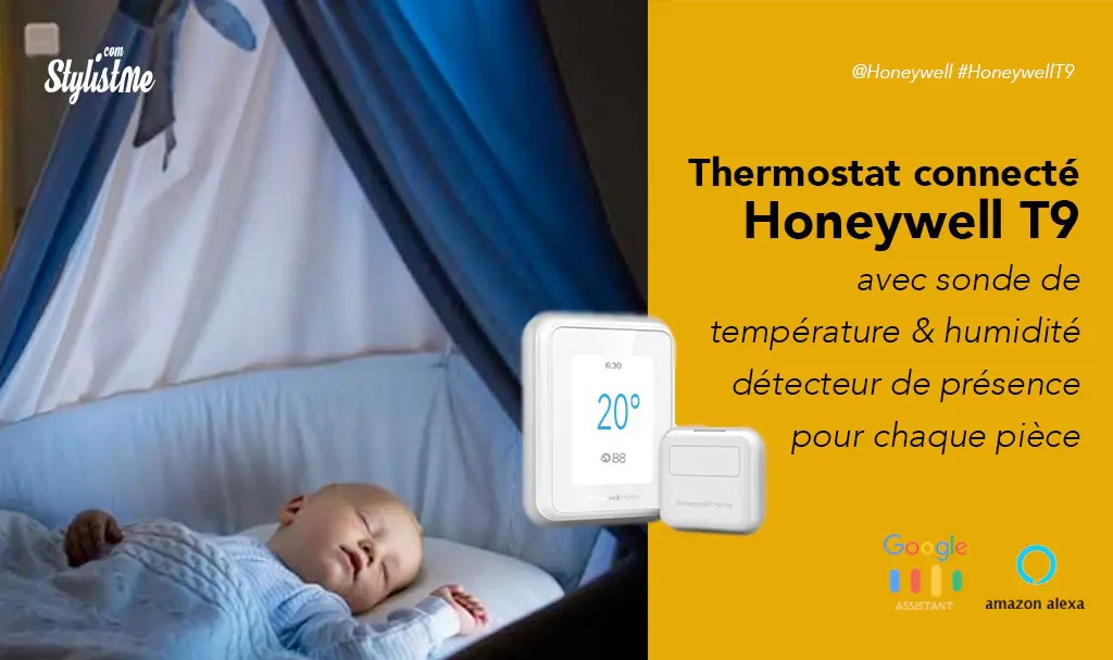 Thermostat Honeywell T9 avec sonde de température prix avis test