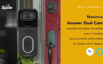 Answer Dual Cam Maximus prix avis test sonnette vidéo connecté avec 2 caméras