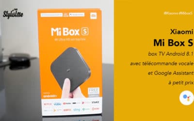 MiBox S Xiaomi 4K avis test prix Android Tv Netflix et Google Assistant