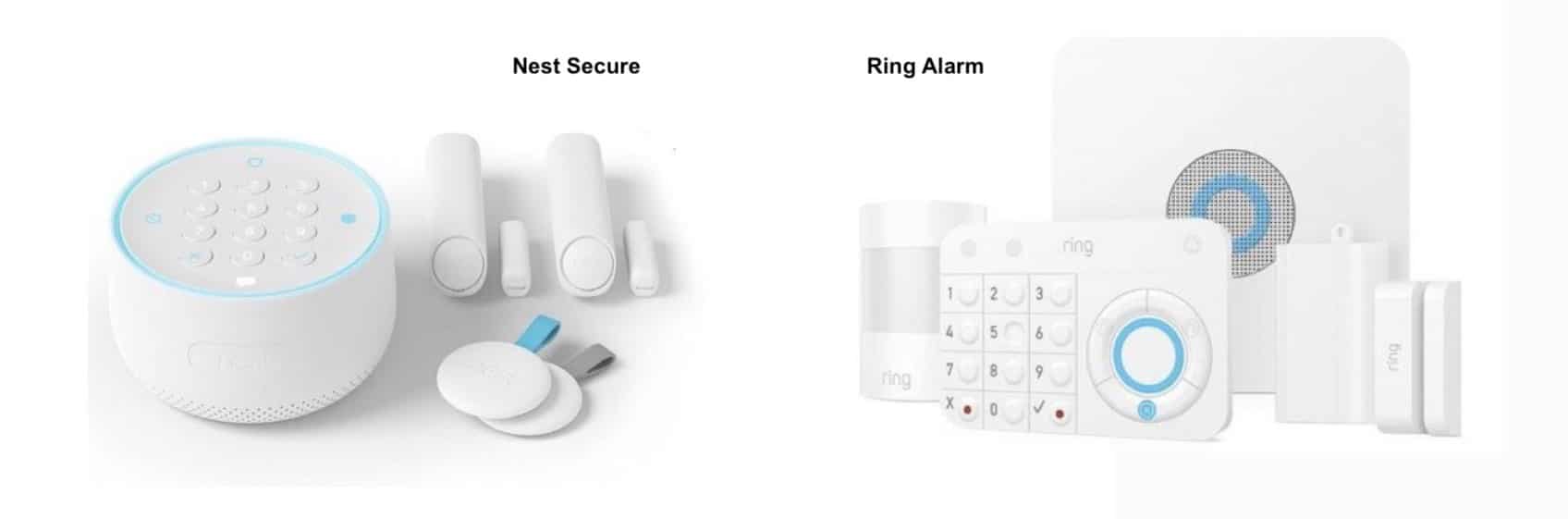 nest secure ou ring alarm