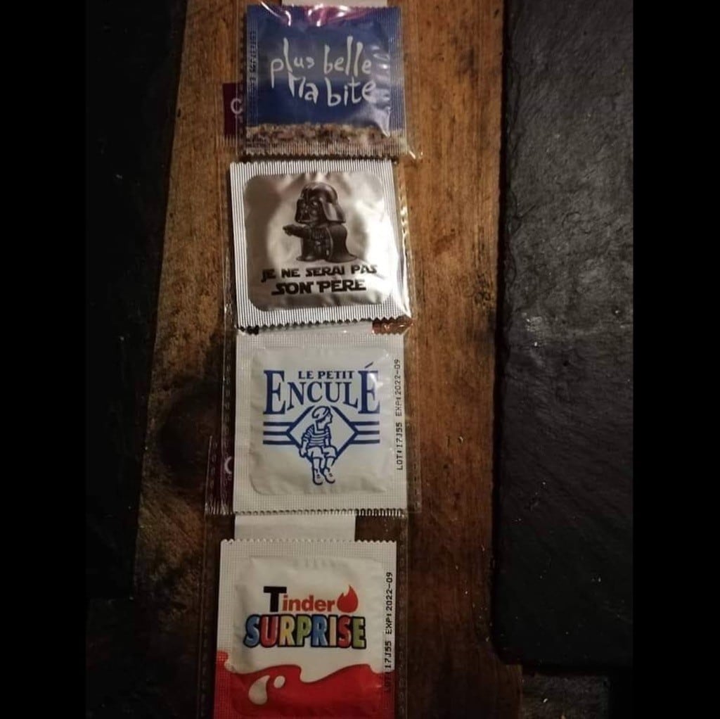 sextoys connecté capote amusante condom humour
