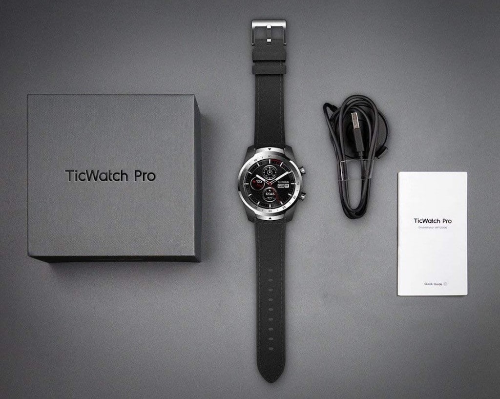 Ticwatch Pro prix avis test unboxing