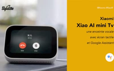 Xiaomi XiaoAI  écran tactile avec assistant vocal et mini Tv