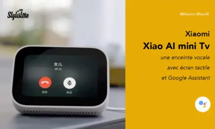 Xiaomi XiaoAI  écran tactile avec assistant vocal et mini Tv