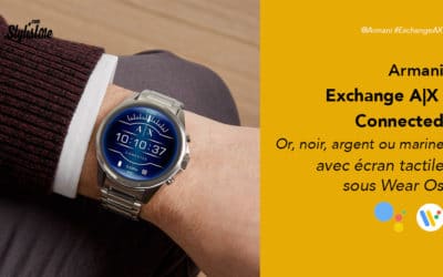 Armani Exchange AX Connected prix avis montre connectée Wear Os