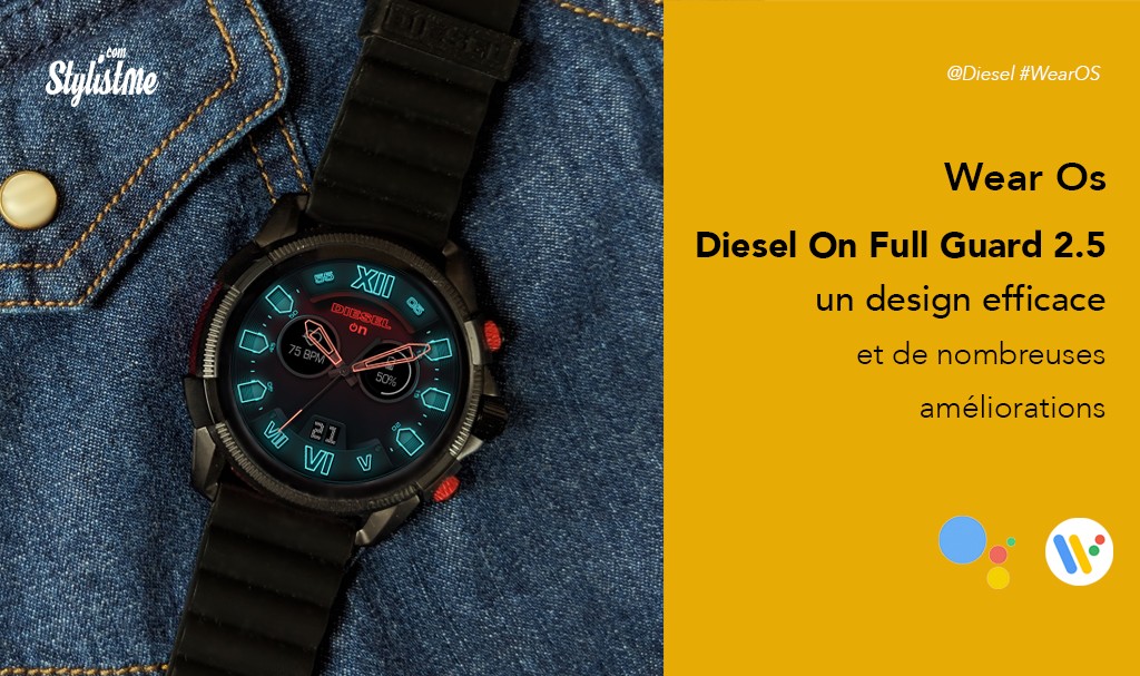 Diesel On Full Guard 2.5 prix avis test montre connectée sous Wear Os