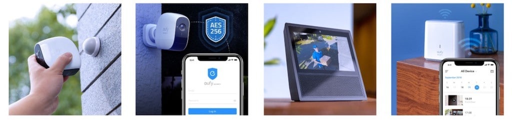 EufyCam E fonctionnalités design