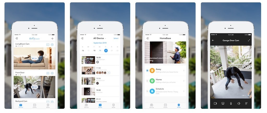 EufyCam E prix test avis app eufySecurity