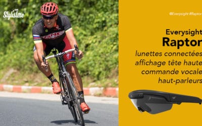 Everysight Raptor prix avis lunettes connectées pour cyclistes et triathlètes