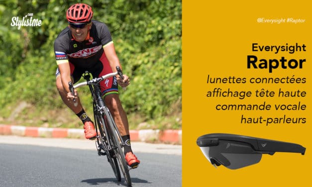 Everysight Raptor prix avis lunettes connectées pour cyclistes et triathlètes