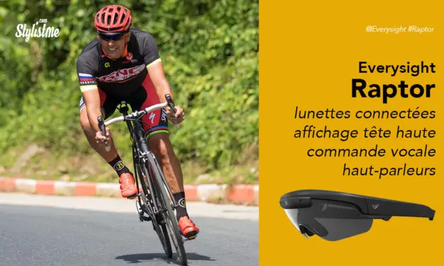 Everysight Raptor prix avis lunettes connectées pour cyclistes et triathlètes