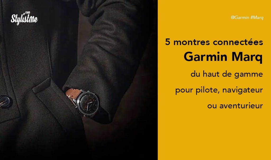 Garmin Marq 5 montres connectées spécialisées haut de gamme