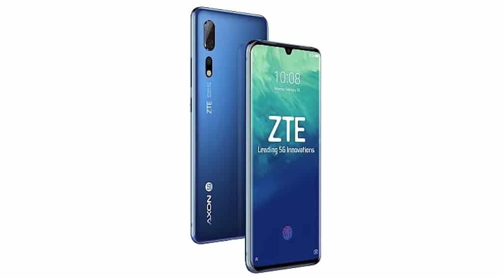téléphone compatible 5G ZTE Axon 10 Pro 5G