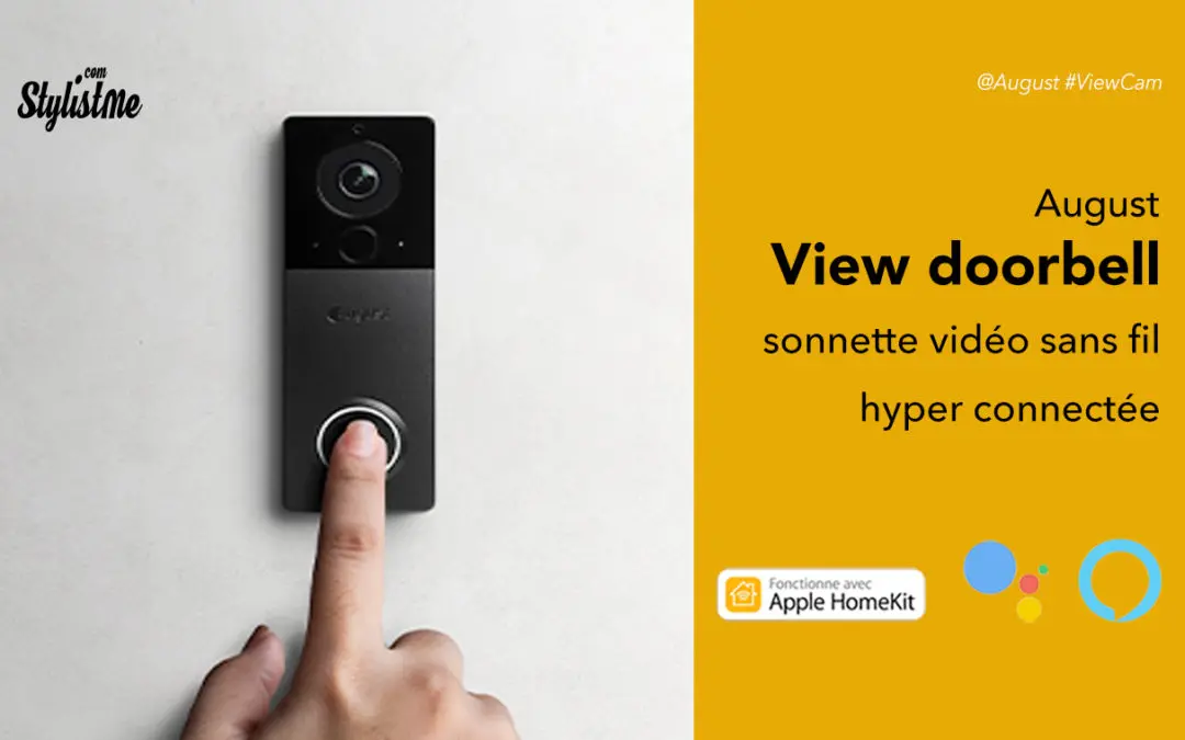 August View Doorbell prix avis test sonnette connectée sans fil