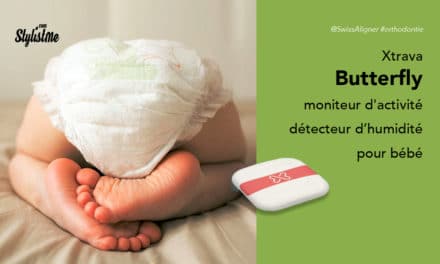 Butterfly moniteur d’activité bébé et détecteur de couche à changer Xtrava