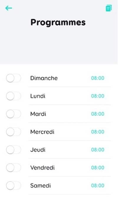 robovac 30C programmation app eufyhome