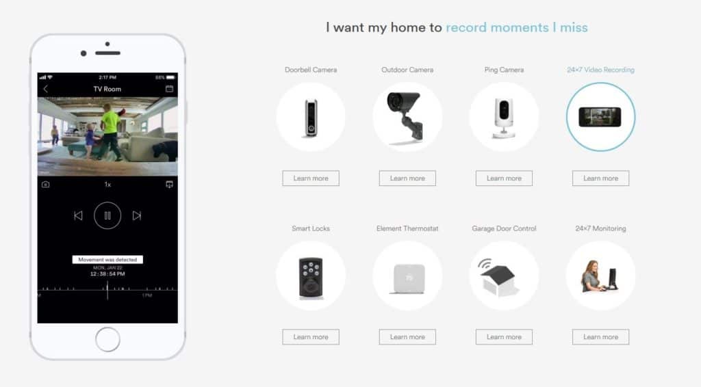 Vivint caméra et sécurité connectées prix avis