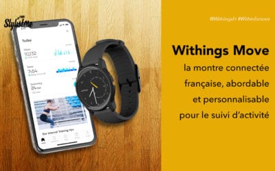 Withings Move prix avis montre connectée française à moins de 70 €