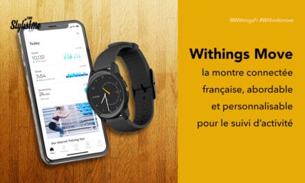 Withings Move prix avis montre connectée française à moins de 70 €