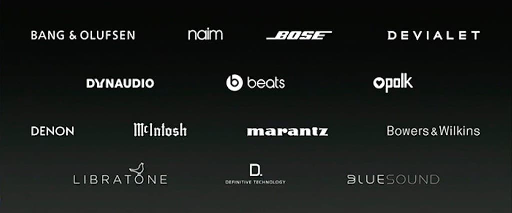airplay-2-marques enceintes compatibles
