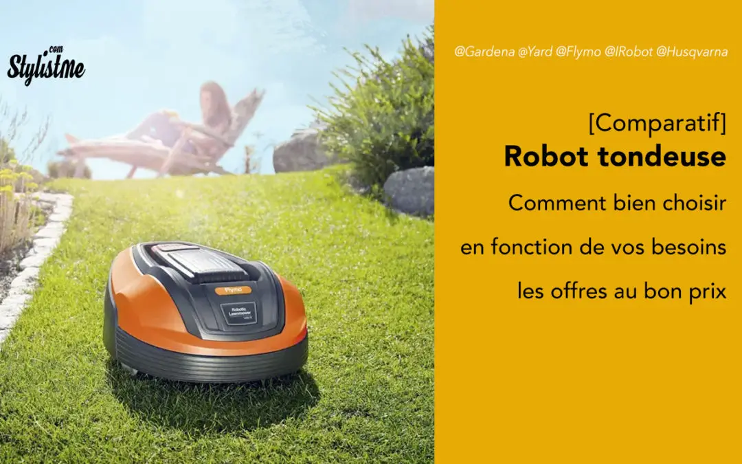 Robot tondeuse connecté comparatif 2020 et guide d’achat