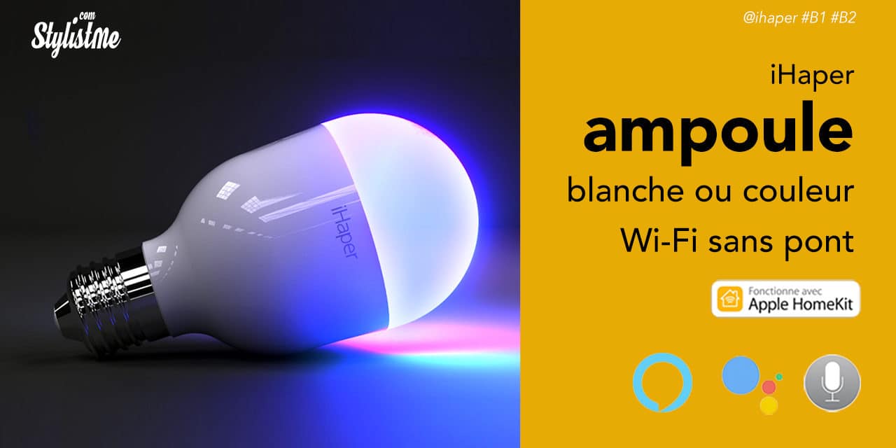 iHaper B1 B2 ampoules connectées sans Hub HomeKit Alexa Google