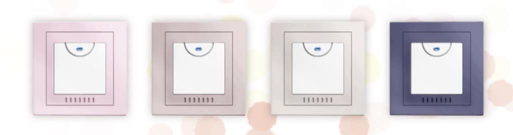Interrupteur HomeKit Frontier Aura cache couleur