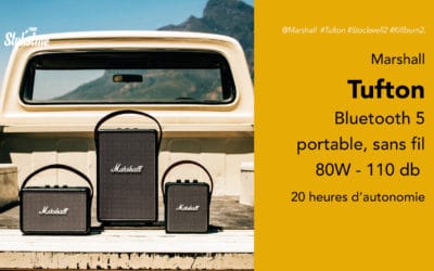 Marshall Tufton la plus puissante des enceintes portables sans fil