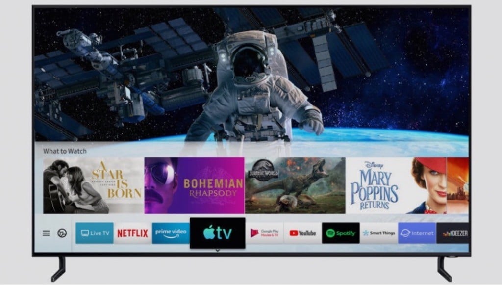 Samsung TV apple TV AirPlay 2