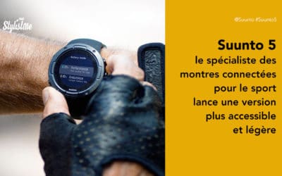 Suunto 5 prix avis de la nouvelle montre connectée pour sportif
