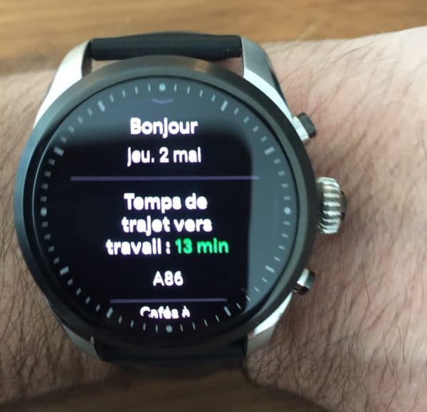 Wear Os tuiles disponibles