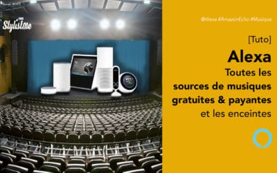Alexa comment écouter de la musique gratuite Amazon Echo [Tuto]