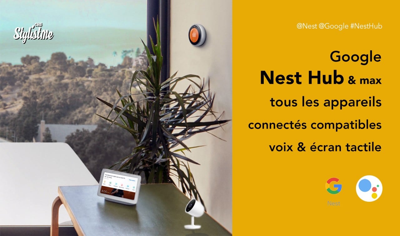 Appareils compatibles Nest Hub et Nest Hub Max