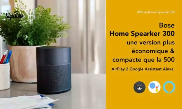 Bose Home Speaker 300 prix avis enceinte Alexa Google Assistant et AirPlay 2