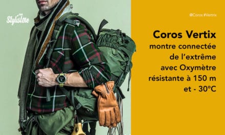 Coros Vertix prix avis test montre de sport aller plus haut et plus profond