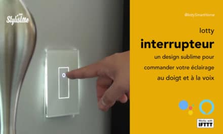 Iotty Interrupteur connecté programmable et vocale avec Alexa  et Google Assistant